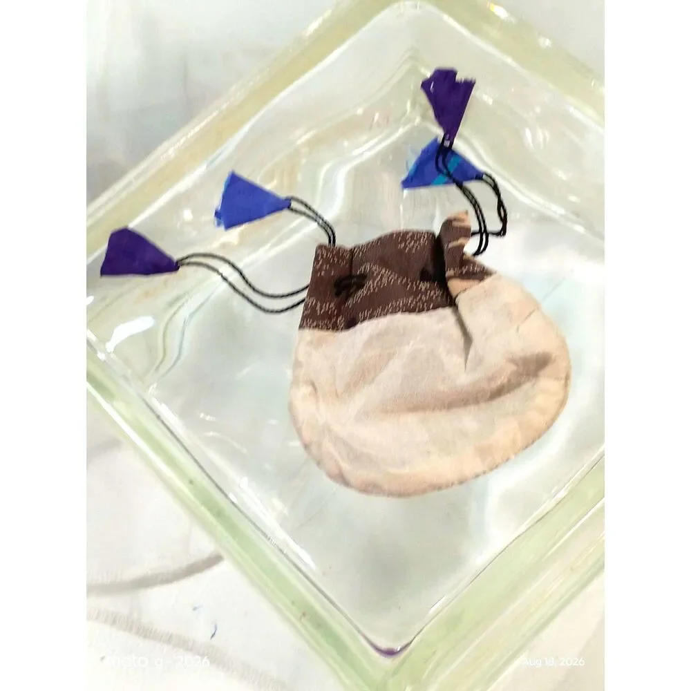 Small Drawstring Jewelry Bags, Fabric Gift Packaging Pouches 3 in set